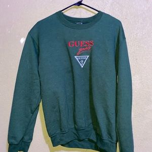 GUESS crewneck (not real GUESS brand)